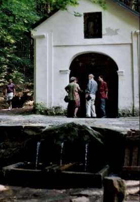 Pramen radioaktivní vody pod Křemešníkem